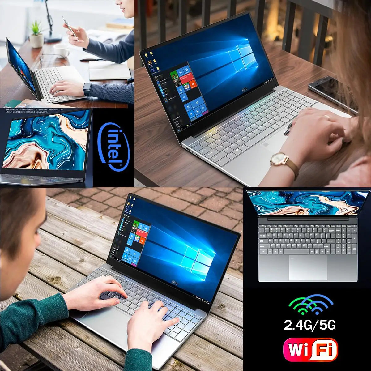 Nouvel ordinateur portable Windows 11 Intel Celeron J4025