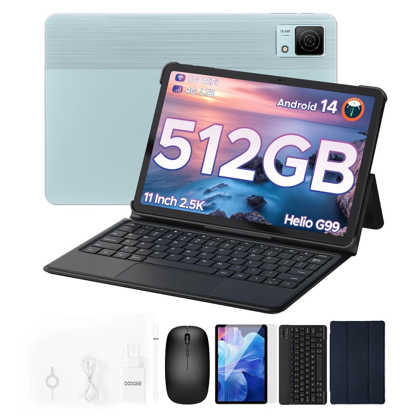 DOOGEE T40 Android Tablet 14