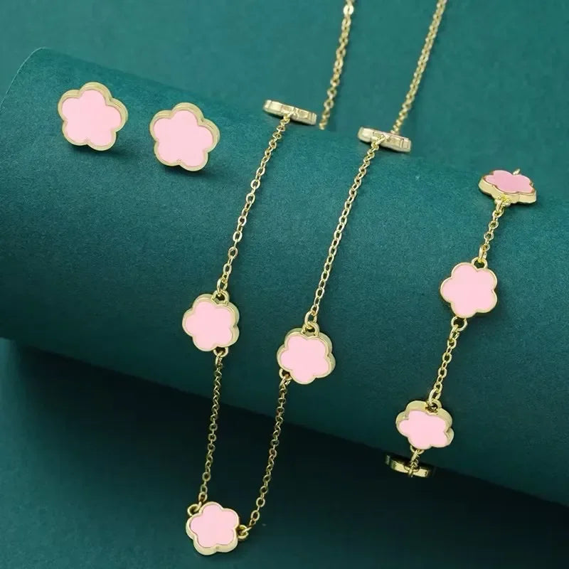Ensemble de Bijoux Porte-Bonheur pour Femmes
