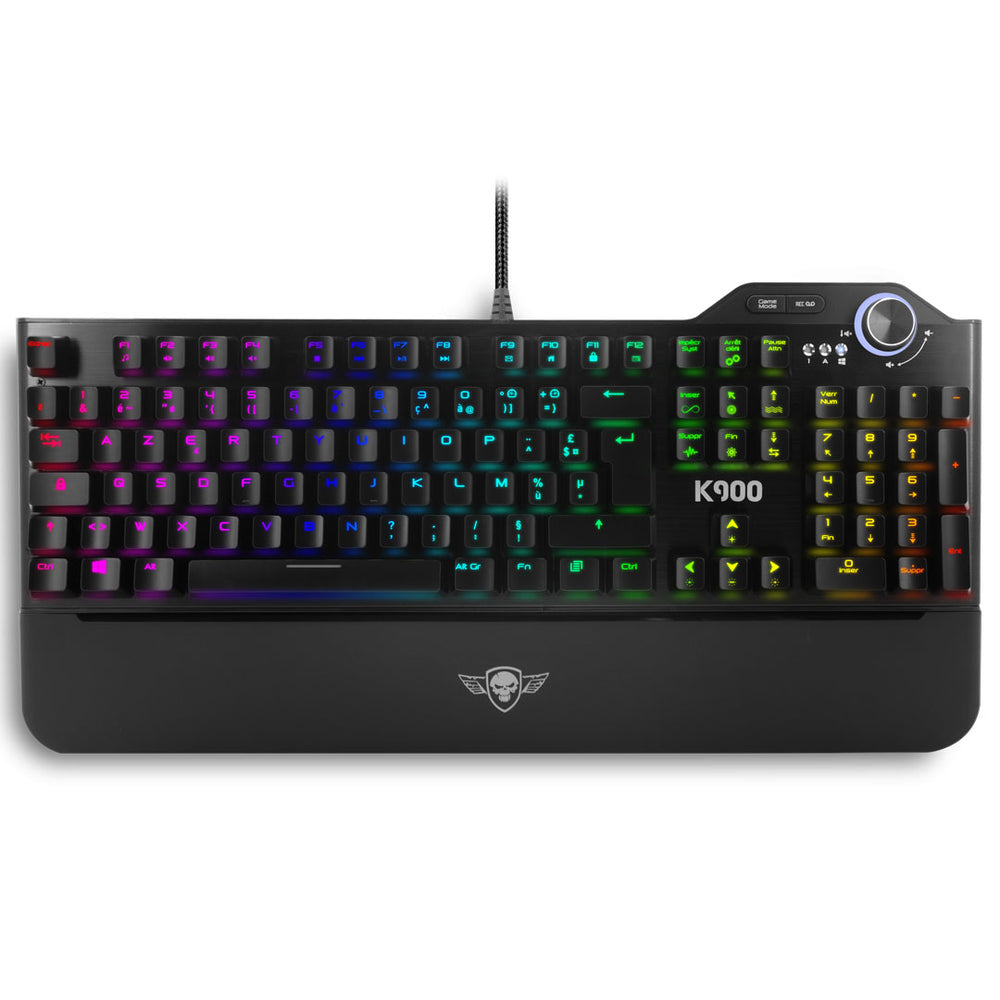 Spirit of Gamer - Clavier Gamer Opto-Mécanique - LED RGB - Anti Ghosthing - XPERT K900