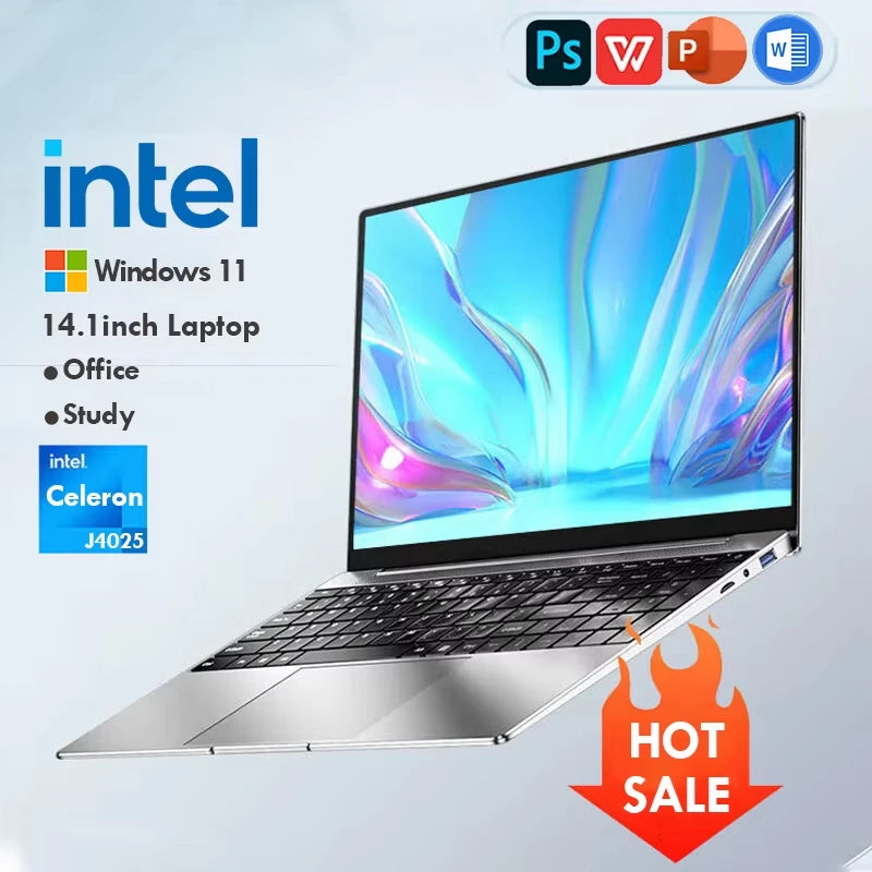 Laptop 14.1" - Performance Essentielle pour vos Besoins Quotidiens