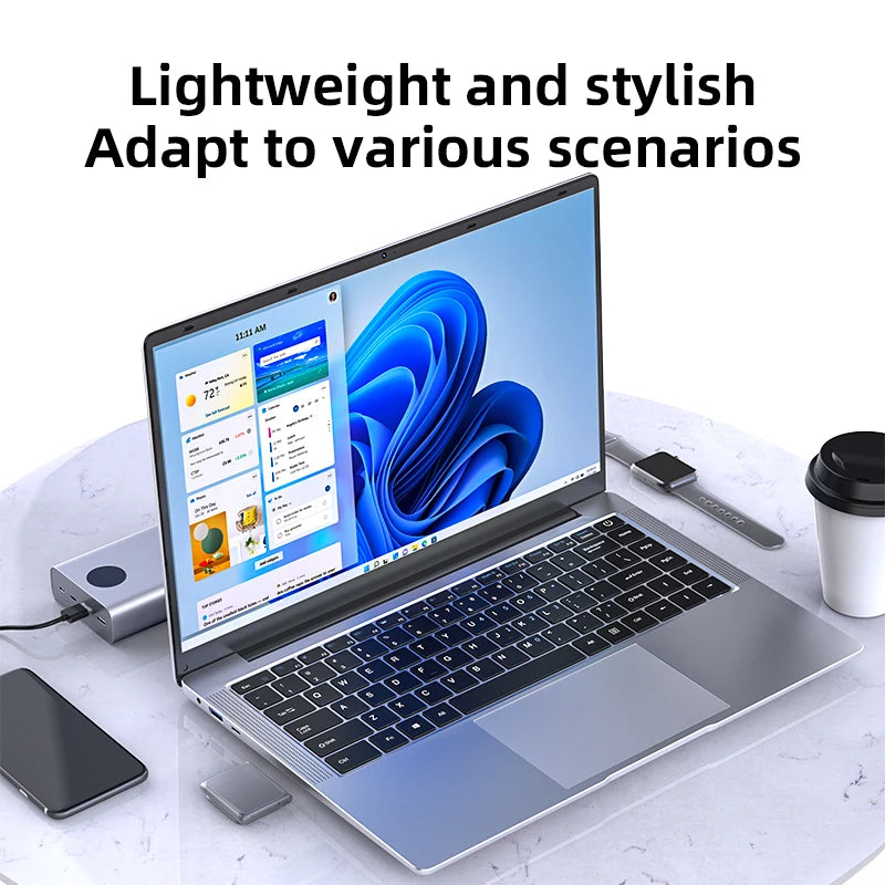Nouvel ordinateur portable Windows 11 Intel Celeron J4025