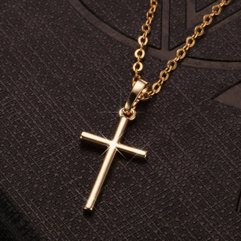 Pendentif Croix en Cristal