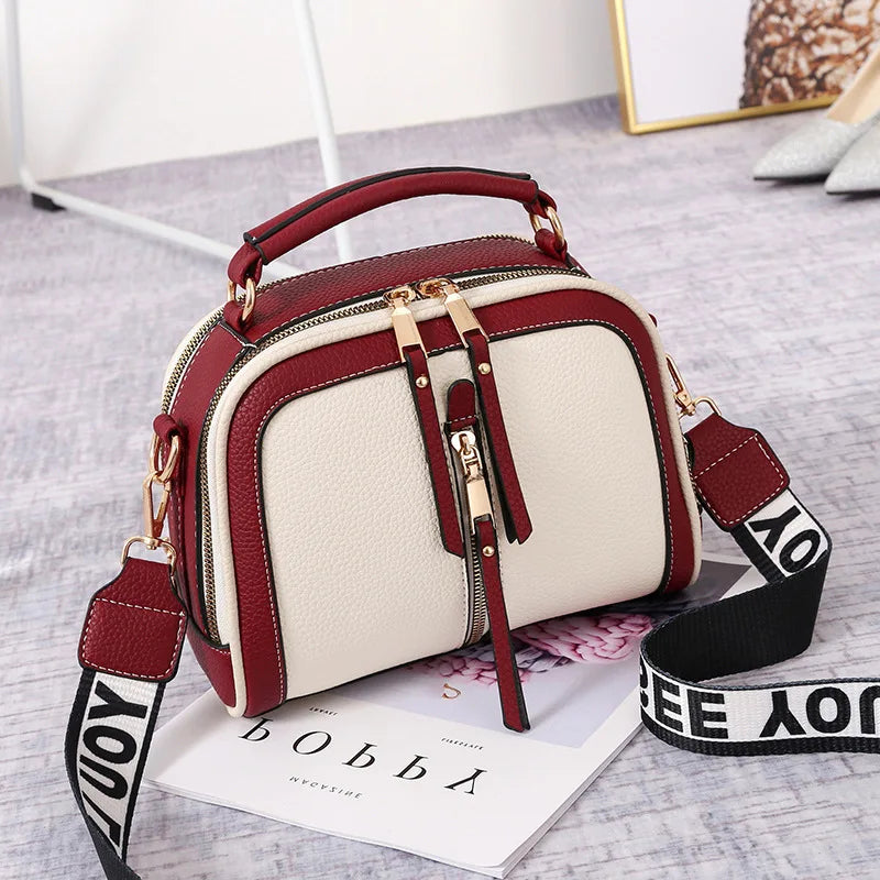 Sac à Bandoulière en Cuir PU pour Femmes