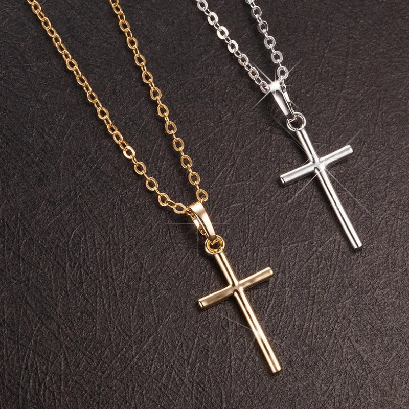 Pendentif Croix en Cristal