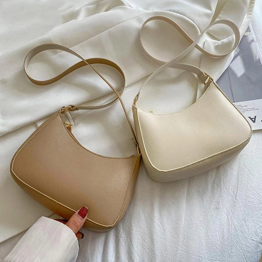 Sac à Main Rétro en Cuir PU pour Femmes