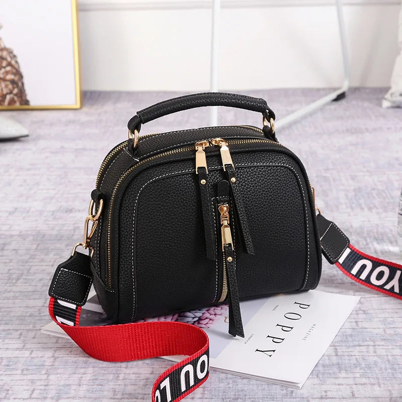 Sac à Bandoulière en Cuir PU pour Femmes