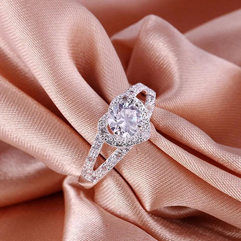 Bague de Mariage en Argent Sterling 925