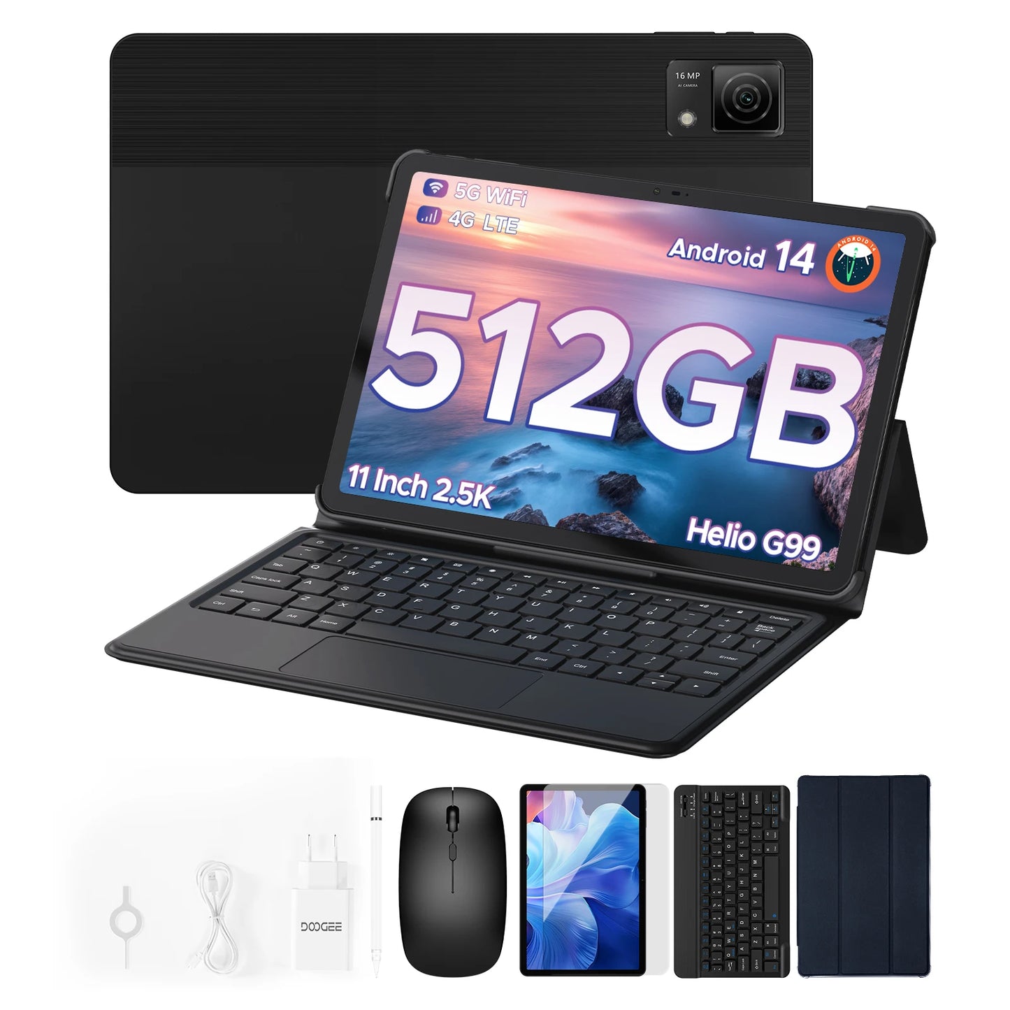 DOOGEE T40 Android Tablet 14