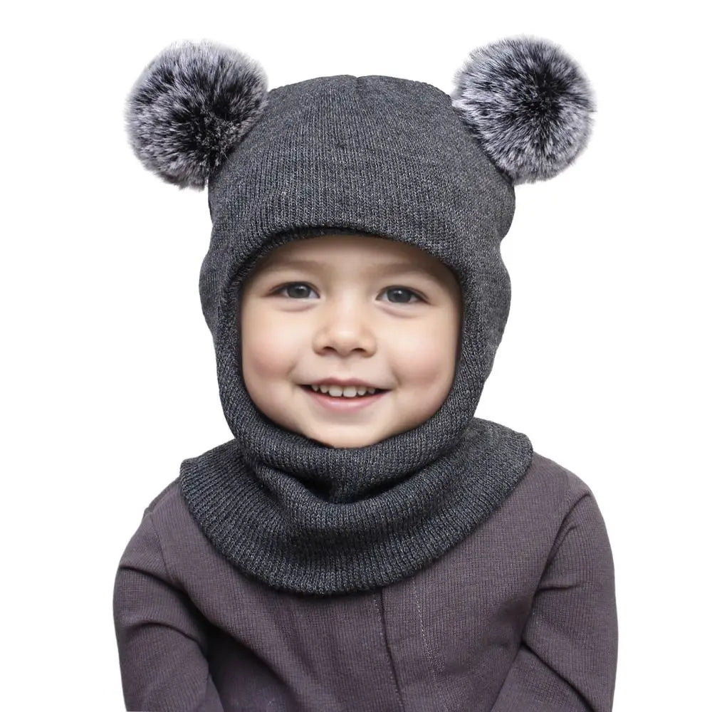 Chapeau cagoule mignon pour enfants