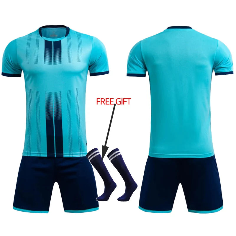 Maillot de Football Personnalisé - Kit Complet pour Adultes et Enfants