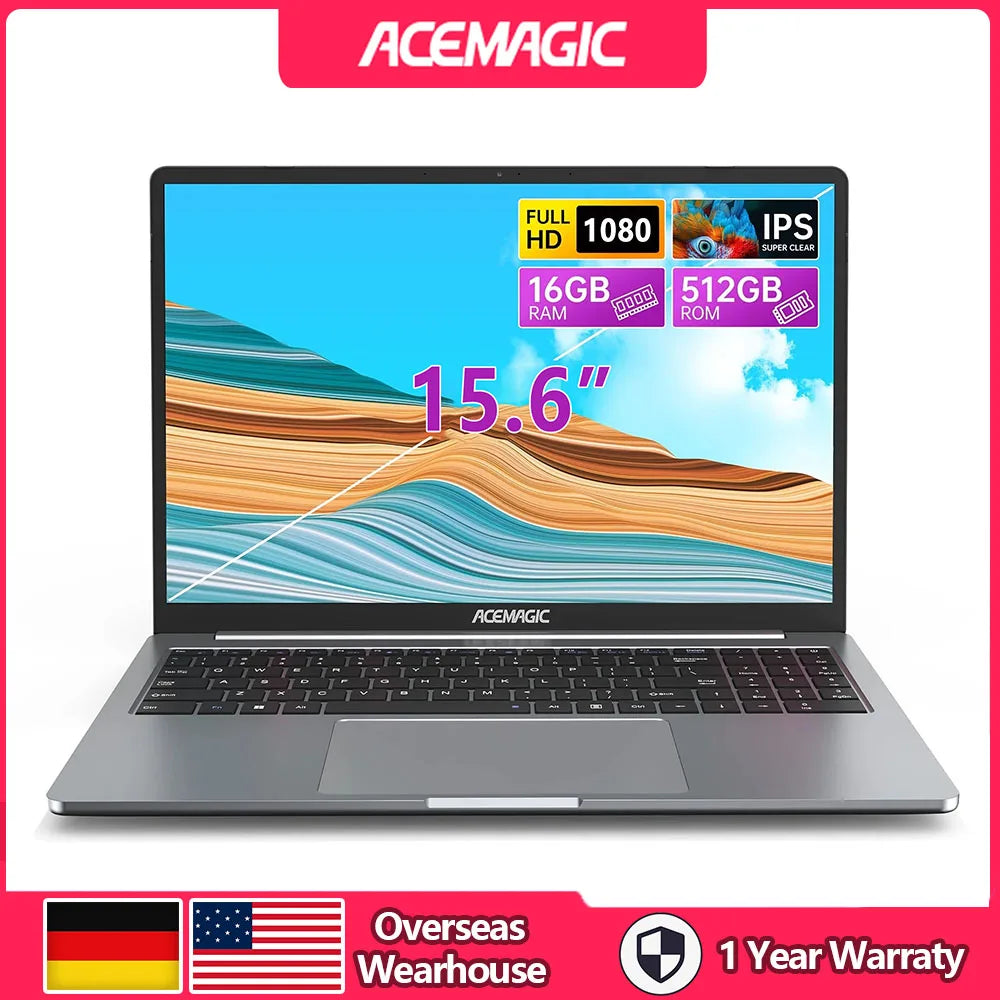 ACEMAGIC Slim Laptop : Le Partenaire Idéal pour Toutes Vos Activités