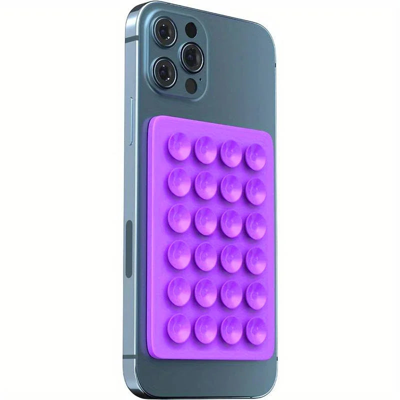 Support Téléphone à Ventouse en Silicone Multifonctionnel