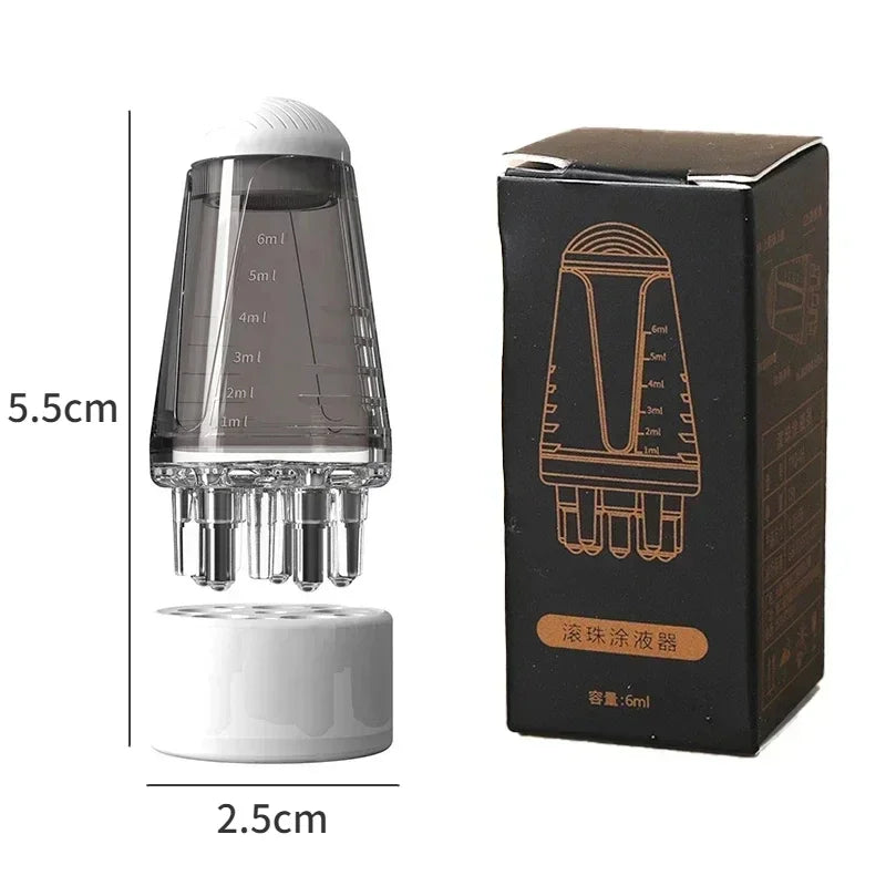 Applicateur de Cuir Chevelu et Peigne Liquide