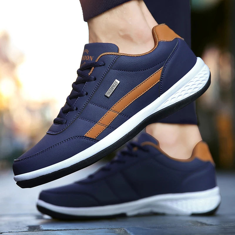 Chaussures Homme en Cuir PU – Sneakers Casual PUAMSS