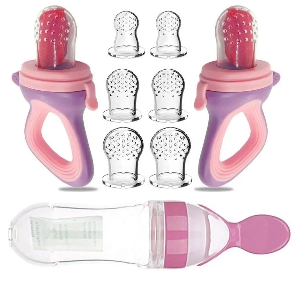 Presser biberon tasse en silicone pour bébé – Mangeoire pratique et sûre