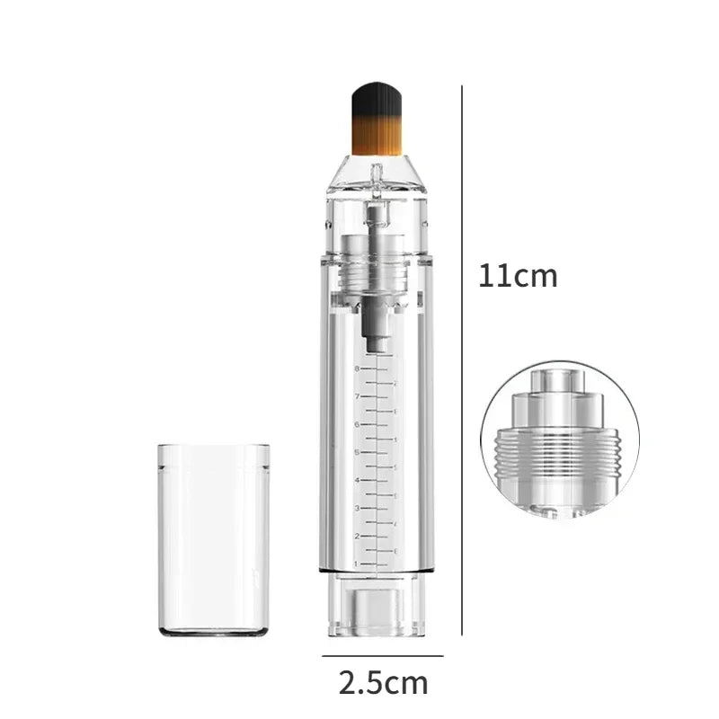 Applicateur de Cuir Chevelu et Peigne Liquide