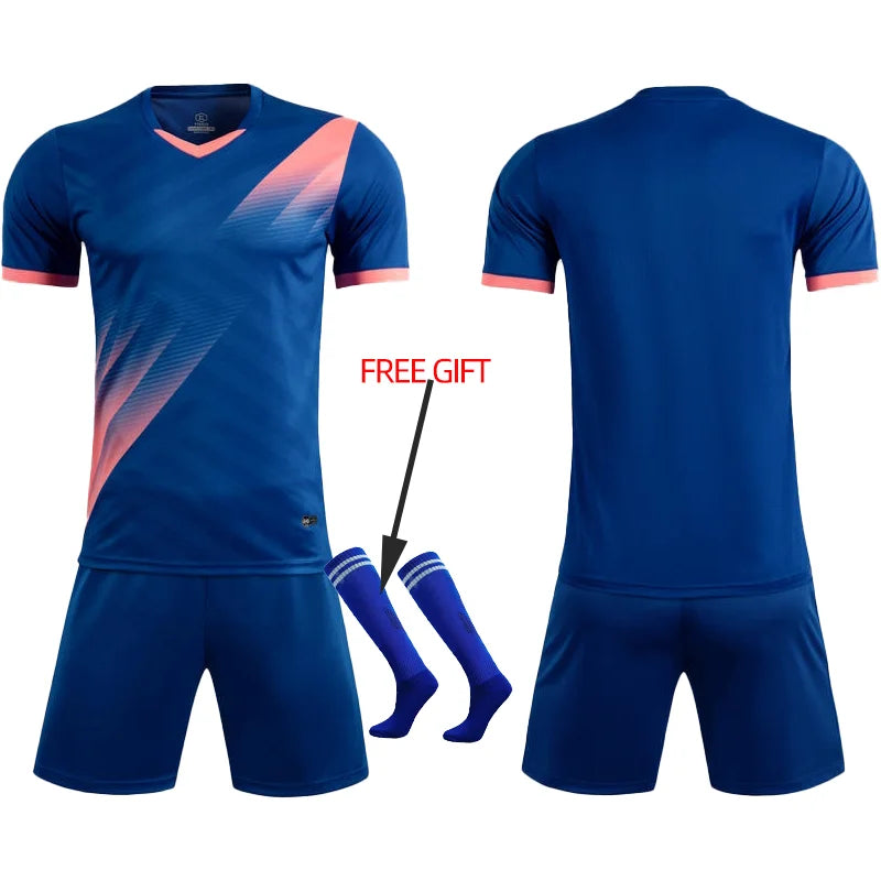Maillot de Football Personnalisé - Kit Complet pour Adultes et Enfants