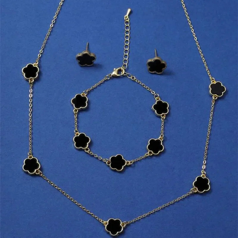 Ensemble de Bijoux Porte-Bonheur pour Femmes