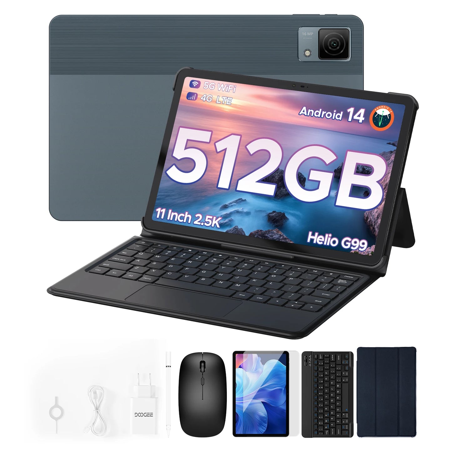 DOOGEE T40 Android Tablet 14