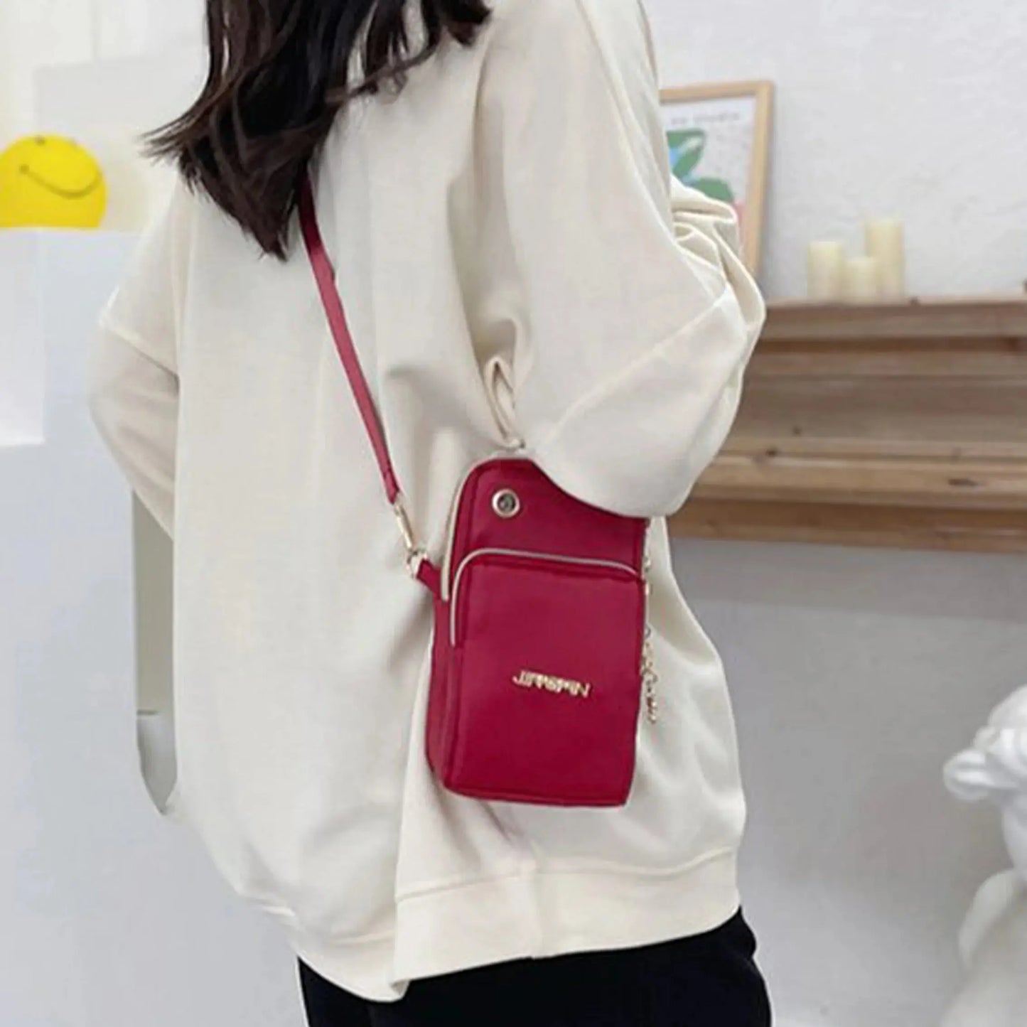 Mini Sac à Bandoulière pour Téléphone Portable