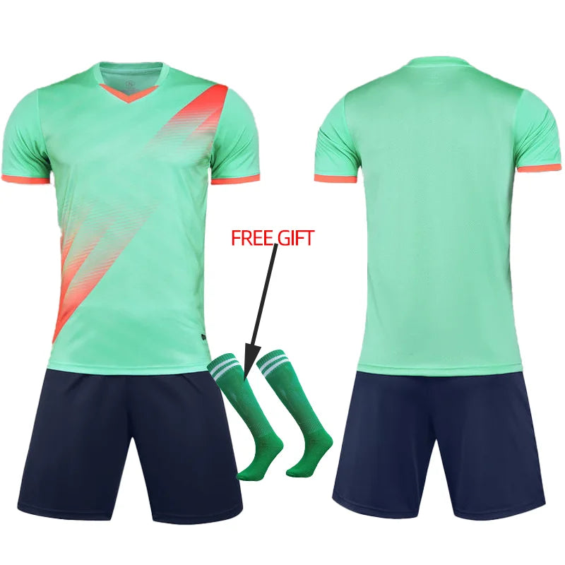 Maillot de Football Personnalisé - Kit Complet pour Adultes et Enfants