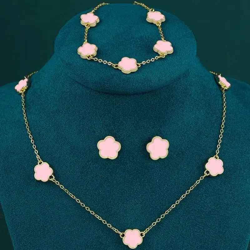 Ensemble de Bijoux Porte-Bonheur pour Femmes