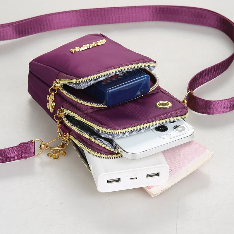 Mini Sac à Bandoulière pour Téléphone Portable