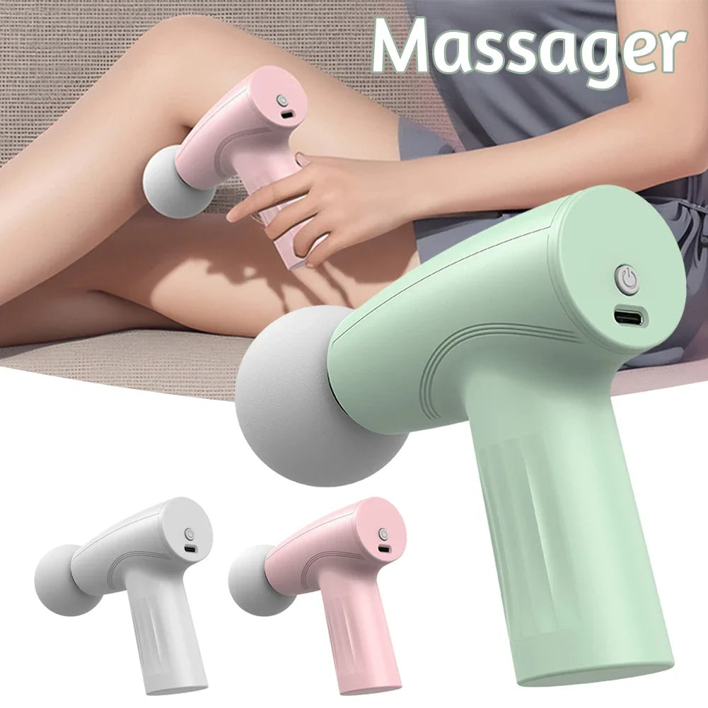 Mini Fascia Gun Pink, un pistolet de massage compact et élégant
