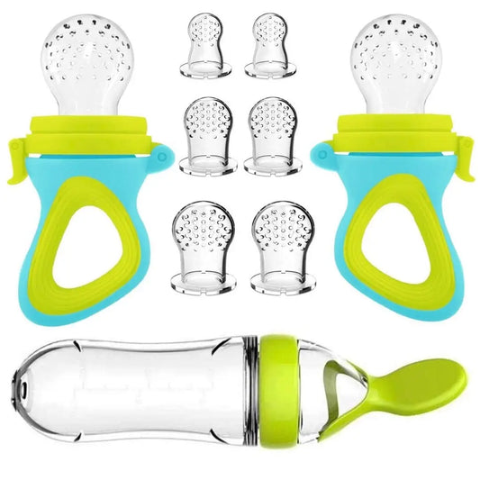 Presser biberon tasse en silicone pour bébé – Mangeoire pratique et sûre