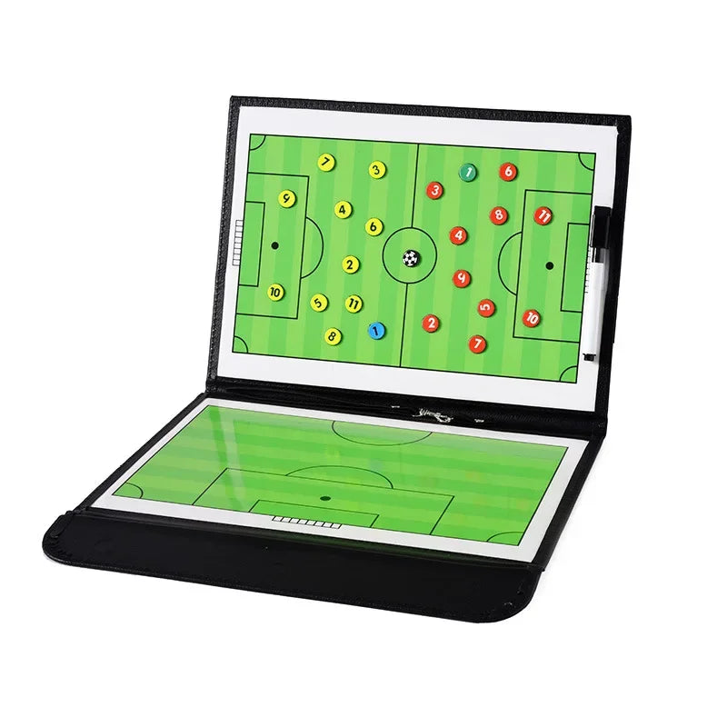 Planche Tactique Magnétique Pliable pour Entraîneurs de Football