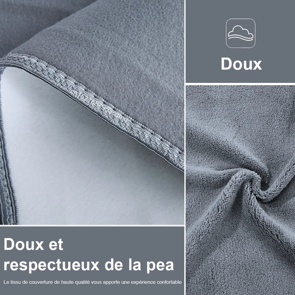 Couverture électrique avec thermostat automatique et matelas thermique