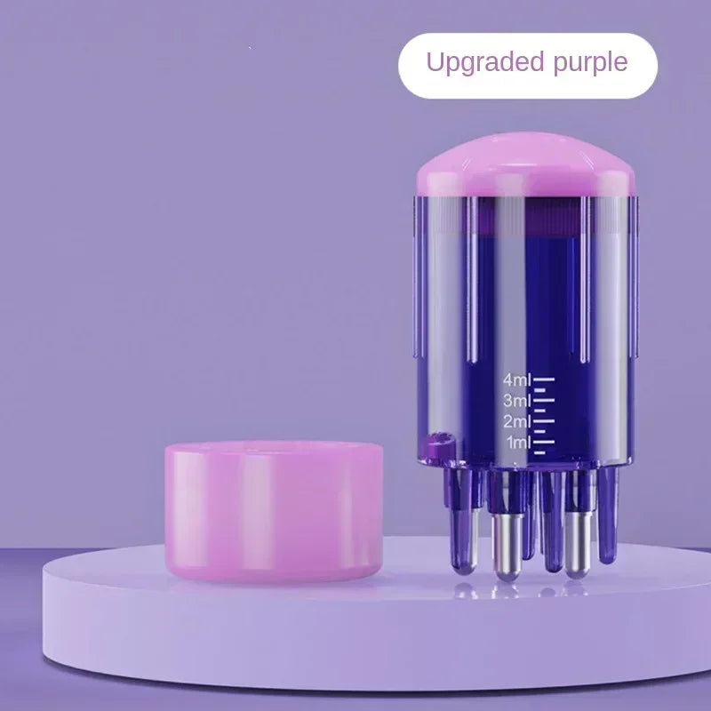 Applicateur de Cuir Chevelu et Peigne Liquide