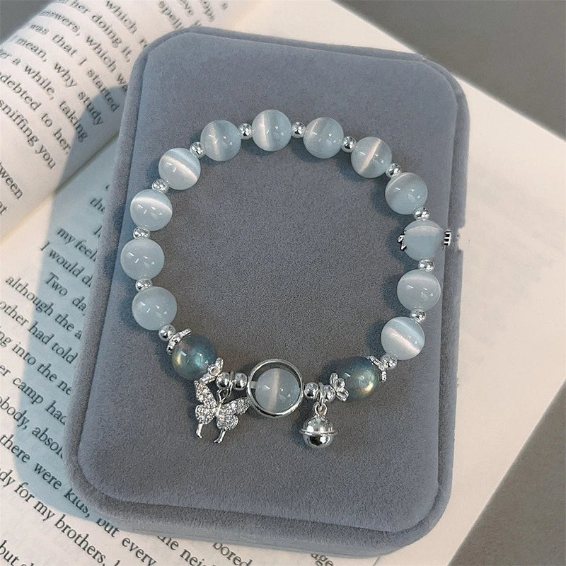Bracelet Original en Opale Bleu de Mer