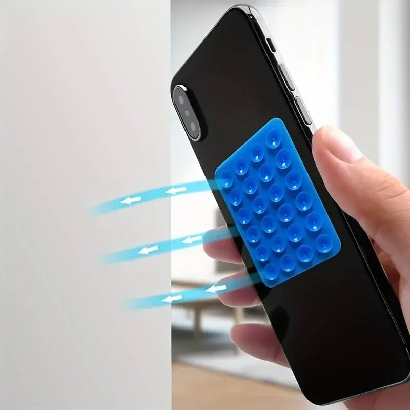 Support Téléphone à Ventouse en Silicone Multifonctionnel