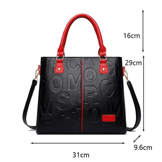 Sac à Bandoulière en Cuir PU pour Femmes