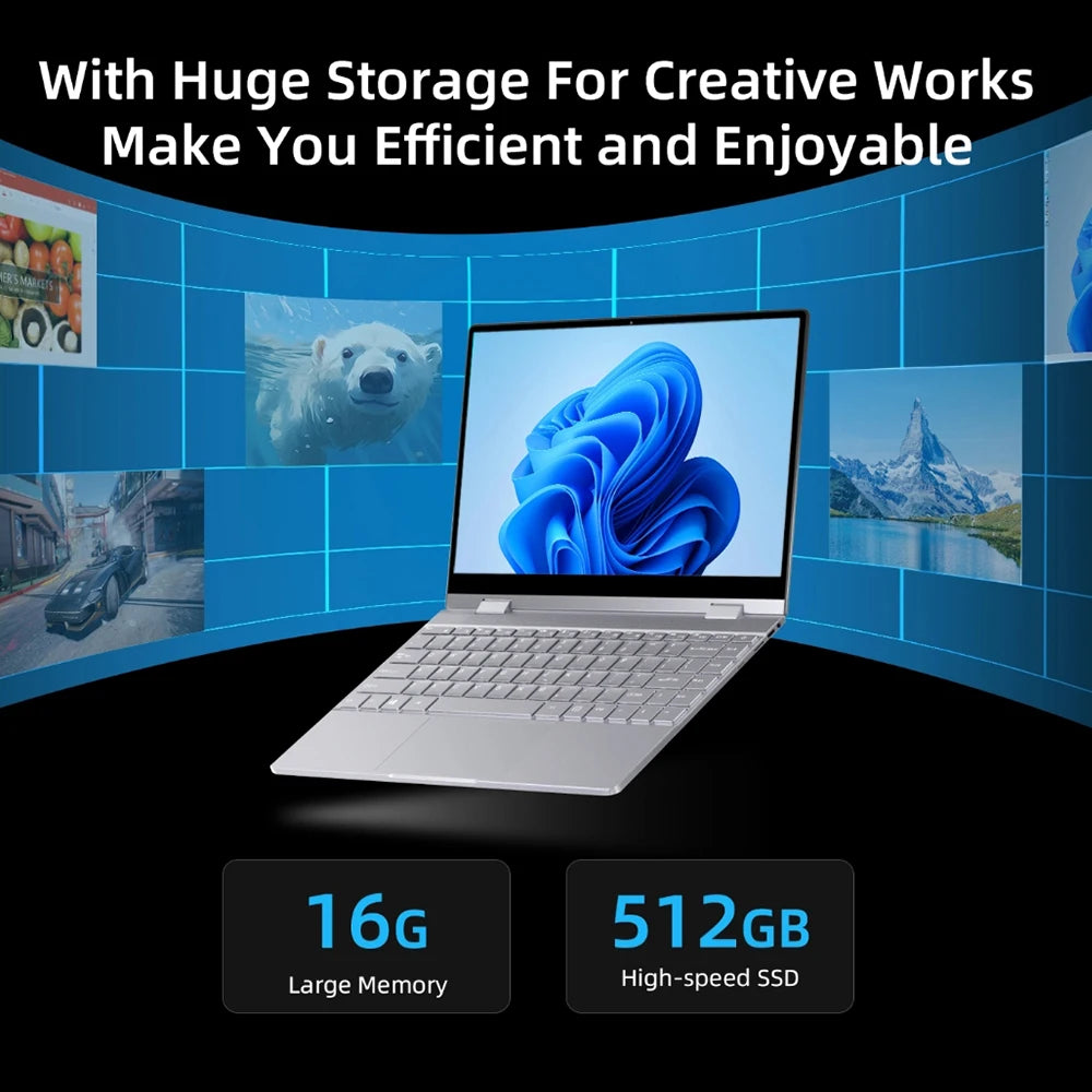 Laptop BMAX 13.3" - Performances et Mobilité Exceptionnelles