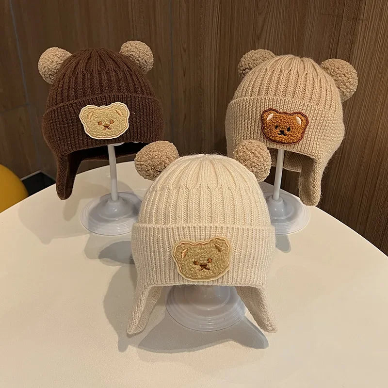 Chapeau en laine pour bébé