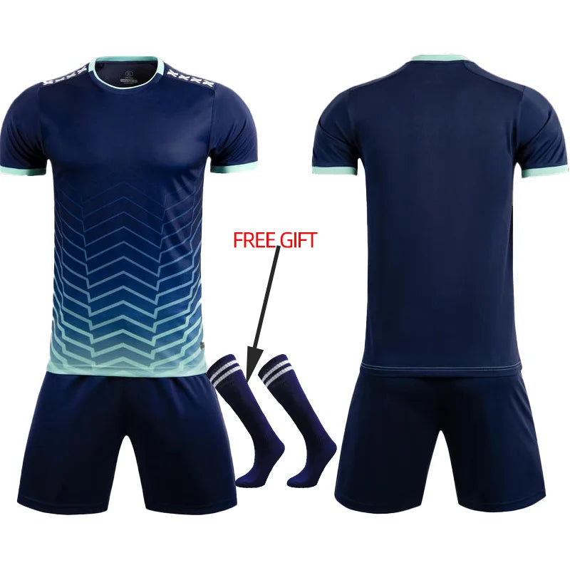 Maillot de Football Personnalisé - Kit Complet pour Adultes et Enfants