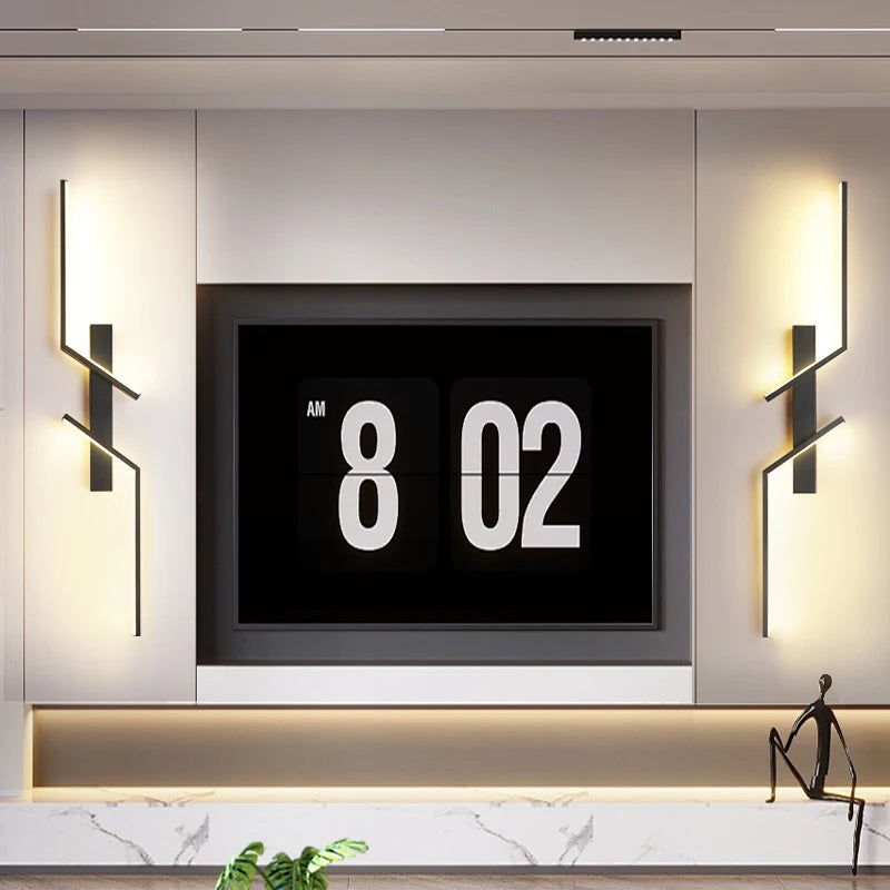 Applique Murale LED Bande Créative Moderne