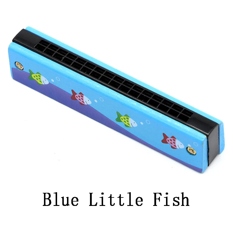 Harmonica en bois pour enfants