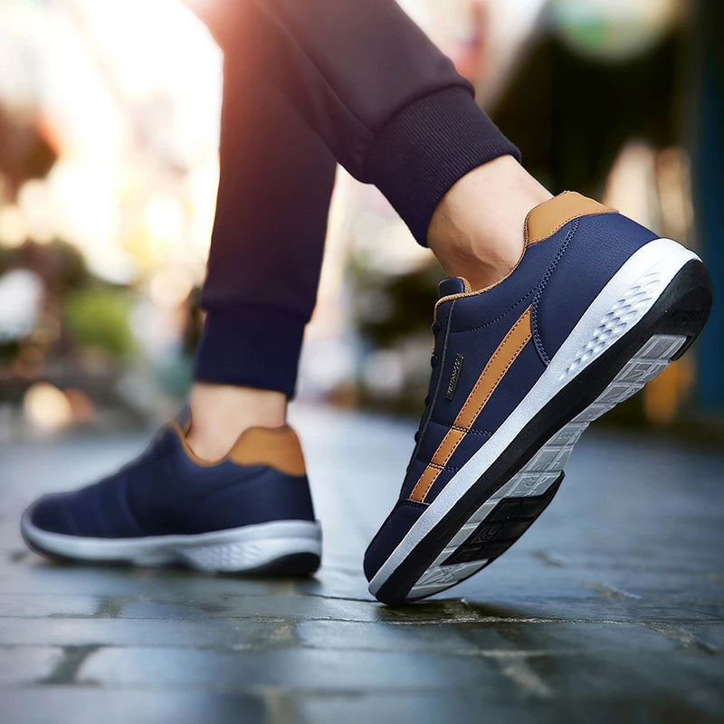 Chaussures Homme en Cuir PU – Sneakers Casual PUAMSS