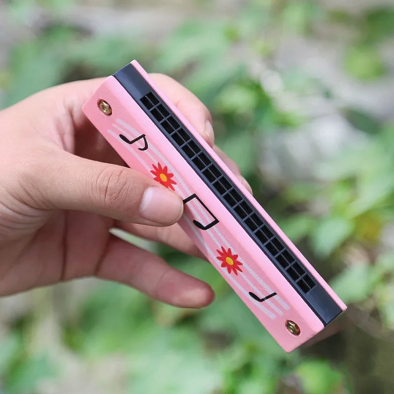 Harmonica en bois pour enfants