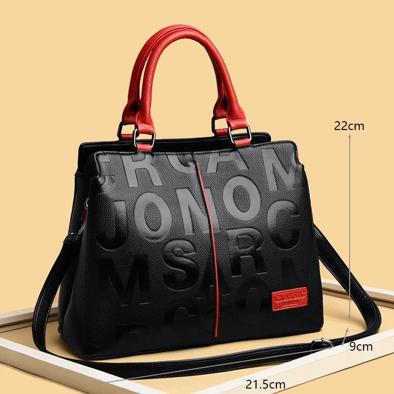 Sac à Bandoulière en Cuir PU pour Femmes