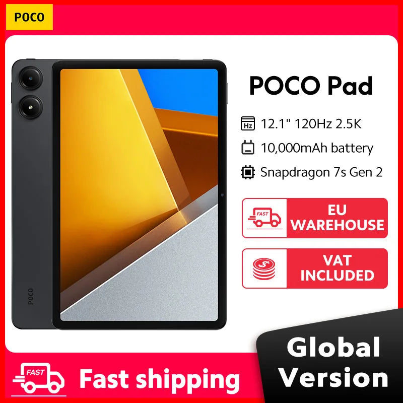 Tablette POCO Pad Global Version 12.1"