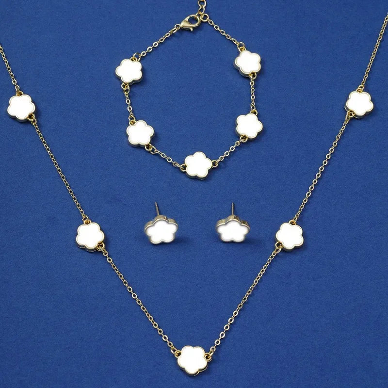 Ensemble de Bijoux Porte-Bonheur pour Femmes