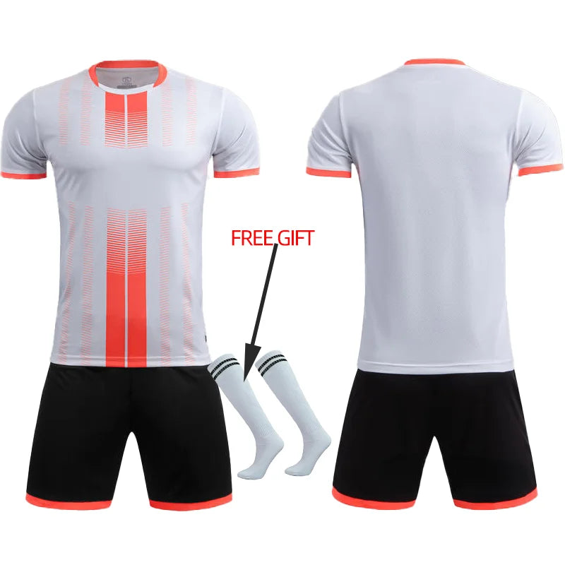 Maillot de Football Personnalisé - Kit Complet pour Adultes et Enfants