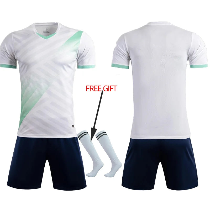 Maillot de Football Personnalisé - Kit Complet pour Adultes et Enfants
