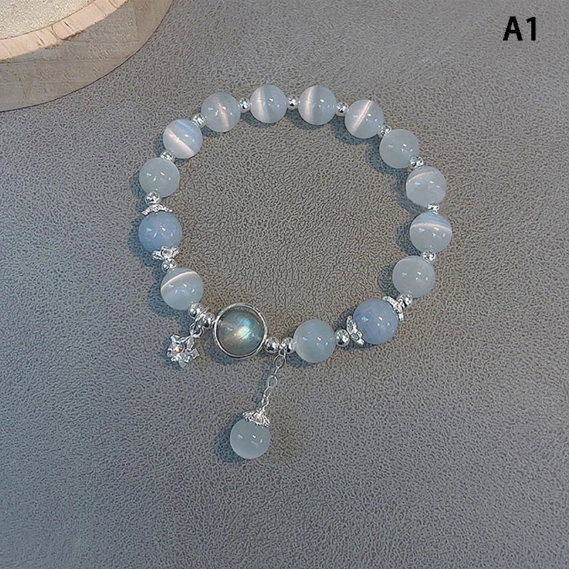 Bracelet Original en Opale Bleu de Mer