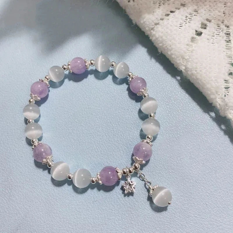 Bracelet Original en Opale Bleu de Mer
